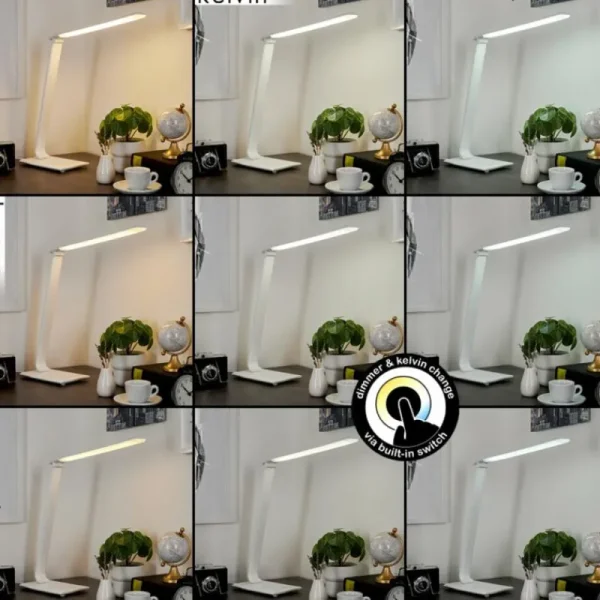 hofstein Lampe de table Chozendo LED Blanc, 1 lumière* Lampes Modernes
