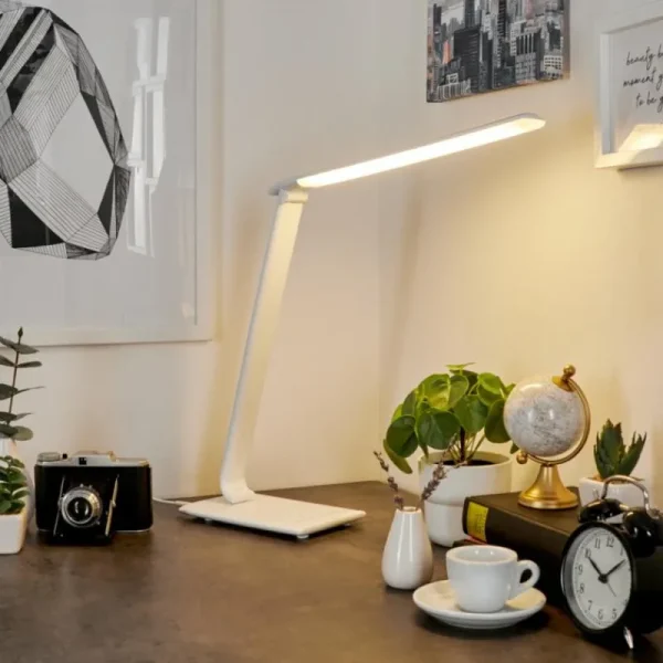 hofstein Lampe de table Chozendo LED Blanc, 1 lumière* Lampes Modernes