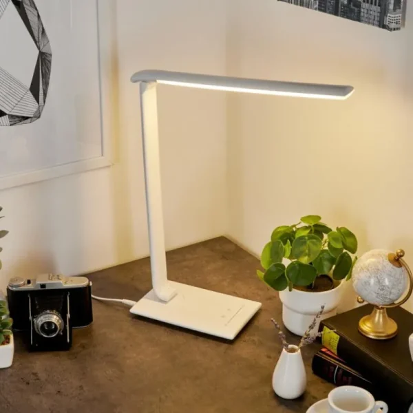 hofstein Lampe de table Chozendo LED Blanc, 1 lumière* Lampes Modernes
