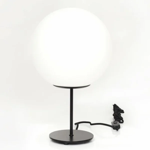 hofstein Lampe de table Karhia Noir, 1 lumière* Lampes En Verre