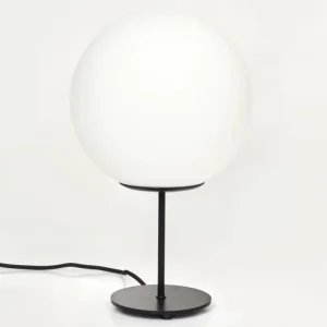 hofstein Lampe de table Karhia Noir, 1 lumière* Lampes En Verre