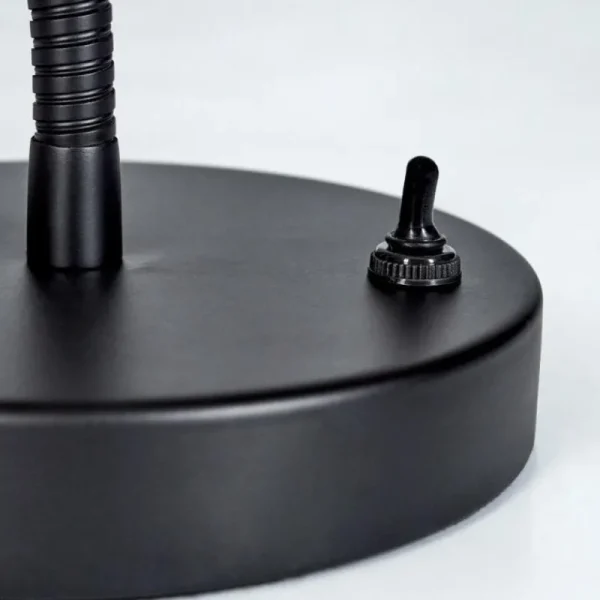 hofstein Lampe de table Ajaccio Noir, 1 lumière* Lampes Modernes
