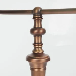 hofstein Lampe de table Argyle Bronze, 1 lumière* Lampes En Verre