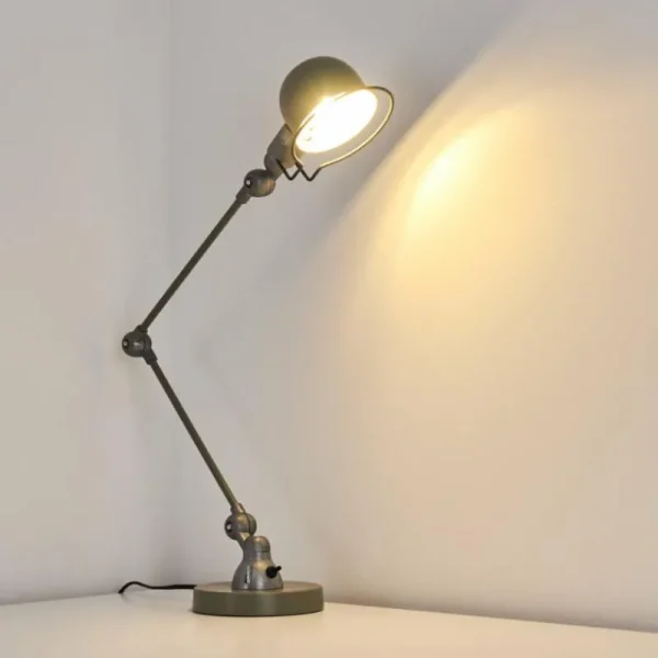 hofstein Lampe de table Arild Vert, Argenté, 1 lumière* Lampes Modernes