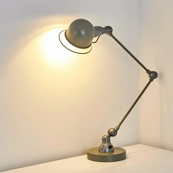 hofstein Lampe de table Arild Vert, Argenté, 1 lumière* Lampes Modernes