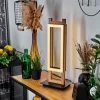 hofstein Lampe de table Ayajasco LED Couleur bois, Noir, 1 lumière* Lampes Modernes