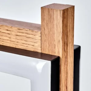 hofstein Lampe de table Ayajasco LED Couleur bois, Noir, 1 lumière* Lampes Modernes