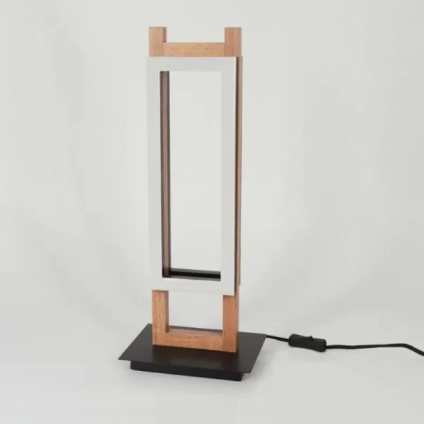 hofstein Lampe de table Ayajasco LED Couleur bois, Noir, 1 lumière* Lampes Modernes