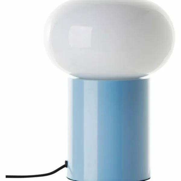 Luminaires Brilliant Lampe de table Brilliant Daeny Bleu, 1 lumière* Lampes En Verre