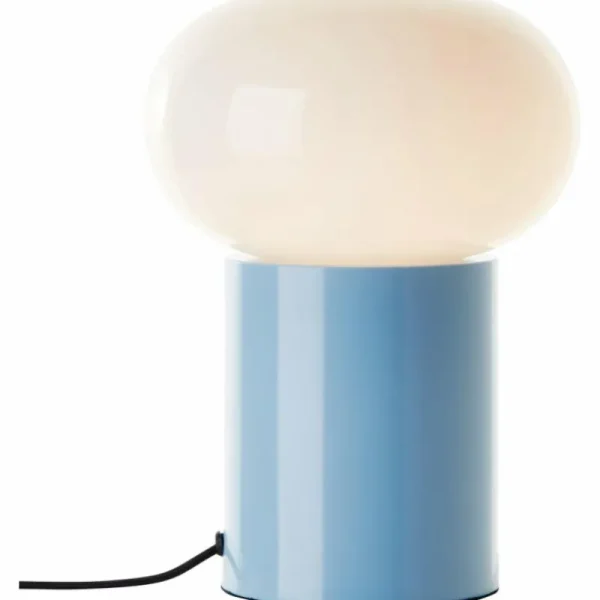 Luminaires Brilliant Lampe de table Brilliant Daeny Bleu, 1 lumière* Lampes En Verre