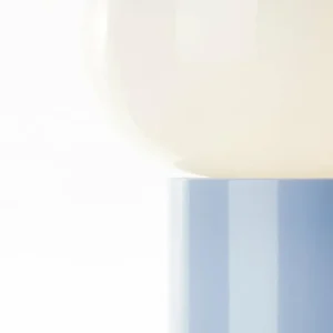 Luminaires Brilliant Lampe de table Brilliant Daeny Bleu, 1 lumière* Lampes En Verre