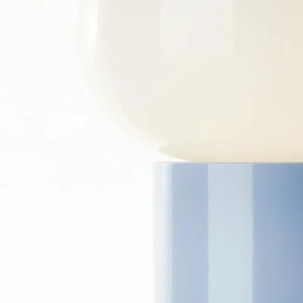 Luminaires Brilliant Lampe de table Brilliant Daeny Bleu, 1 lumière* Lampes En Verre