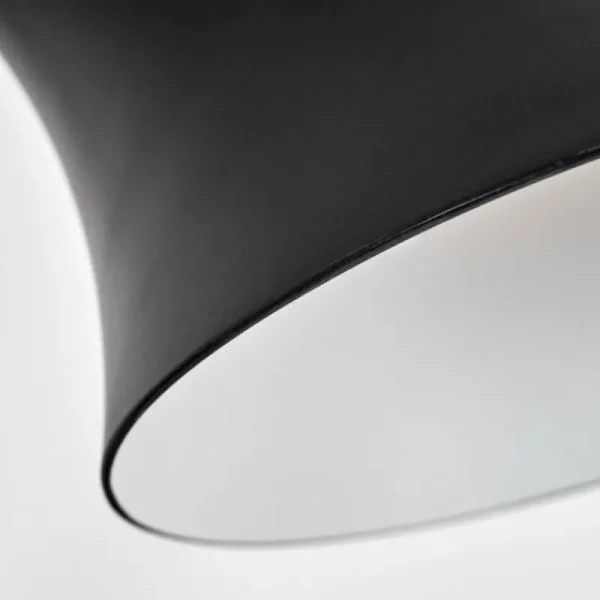 hofstein Lampe de table Corralcay Chrome, Noir, 1 lumière* Lampes Modernes