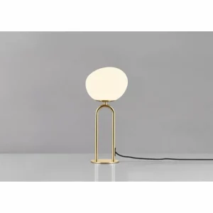 Design For The People by Nordlux Lampe de table SHAPES Laiton, 1 lumière* Lampes En Verre