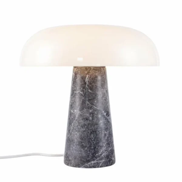 Design For The People by Nordlux Lampe de table GLOSSY Gris, 1 lumière* Lampes En Verre