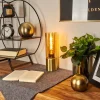 hofstein Lampe de table Dulcita Laiton, 1 lumière* Lampes En Verre