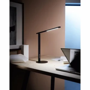 Luminaires Fabas Luce Lampe de table Fabas Luce Ideal LED Noir, 1 lumière* Lampes En Verre