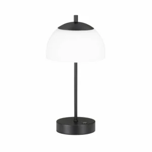 FHL easy Lampe de table Riva LED Noir, 1 lumière* Lampes En Verre