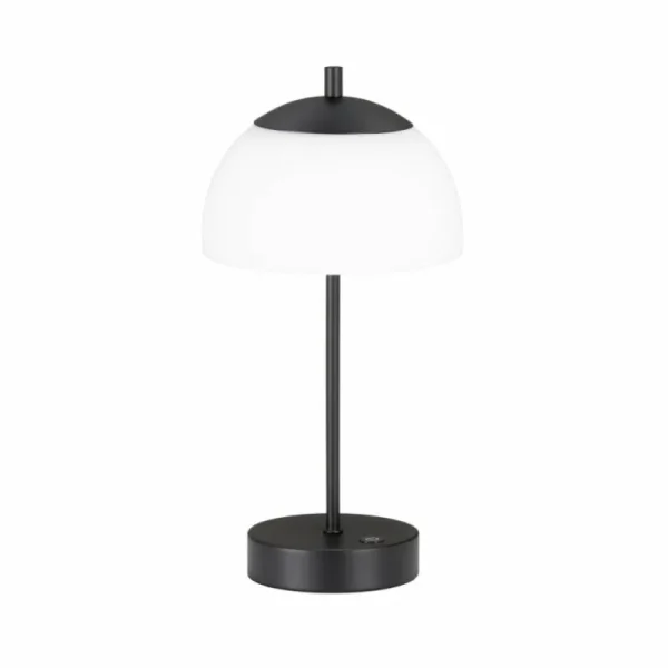 FHL easy Lampe de table Riva LED Noir, 1 lumière* Lampes En Verre