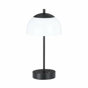 FHL easy Lampe de table Riva LED Noir, 1 lumière* Lampes En Verre