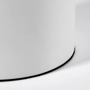 hofstein Lampe de table Flawil Nickel mat, Blanc, 1 lumière* Lampes En Verre