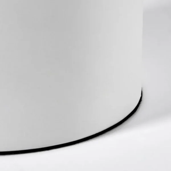 hofstein Lampe de table Flawil Nickel mat, Blanc, 1 lumière* Lampes En Verre