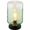 Luminaires Globo Lighting Lampe de table Globo DARINA Noir, 1 lumière* Lampes En Verre