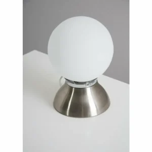 Luminaires Globo Lighting Lampe de table Globo Kitty Chrome, Nickel mat, 1 lumière* Lampes En Verre