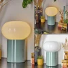 hofstein Lampe de table Godrie Bleu, 1 lumière* Lampes En Verre