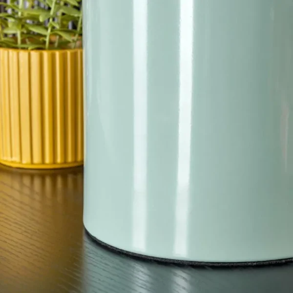 hofstein Lampe de table Godrie Bleu, 1 lumière* Lampes En Verre