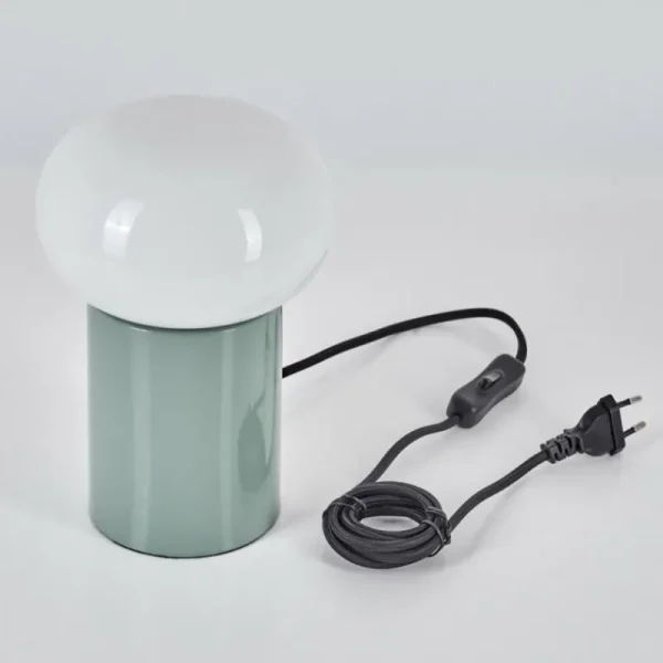 hofstein Lampe de table Godrie Bleu, 1 lumière* Lampes En Verre