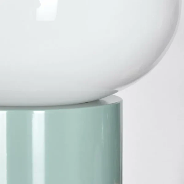 hofstein Lampe de table Godrie Bleu, 1 lumière* Lampes En Verre