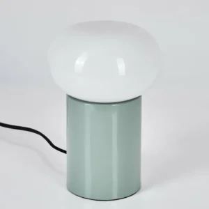 hofstein Lampe de table Godrie Bleu, 1 lumière* Lampes En Verre