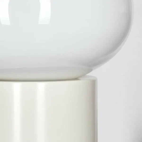 hofstein Lampe de table Godrie Crème, 1 lumière* Lampes En Verre