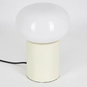 hofstein Lampe de table Godrie Crème, 1 lumière* Lampes En Verre