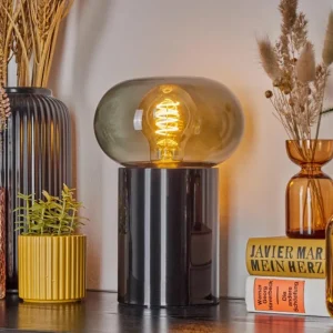 hofstein Lampe de table Godrie Noir, 1 lumière* Lampes Modernes