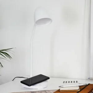 hofstein Lampe de table Grenoble LED Blanc, 1 lumière* Lampes Modernes