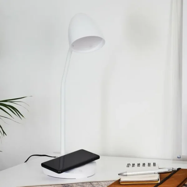 hofstein Lampe de table Grenoble LED Blanc, 1 lumière* Lampes Modernes