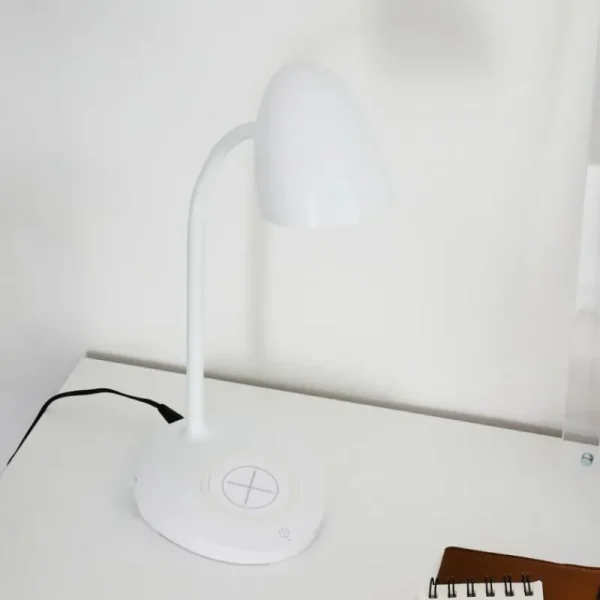 hofstein Lampe de table Grenoble LED Blanc, 1 lumière* Lampes Modernes