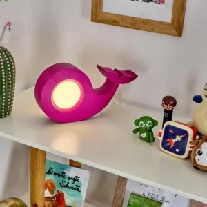 hofstein Lampe de table Ilanz LED Lila, 1 lumière* Lampes Modernes