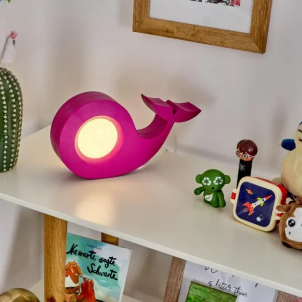 hofstein Lampe de table Ilanz LED Lila, 1 lumière* Lampes Modernes