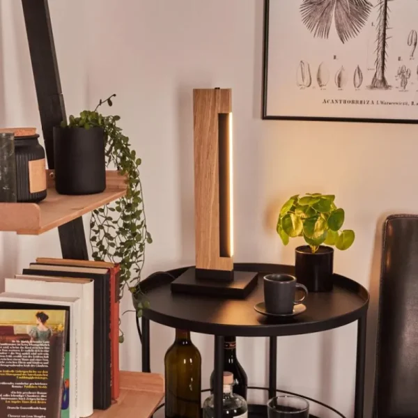 hofstein Lampe de table Inzino LED Écru, Noir, 1 lumière* Lampes Modernes