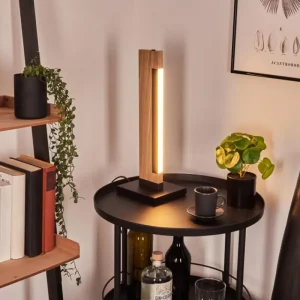hofstein Lampe de table Inzino LED Écru, Noir, 1 lumière* Lampes Modernes