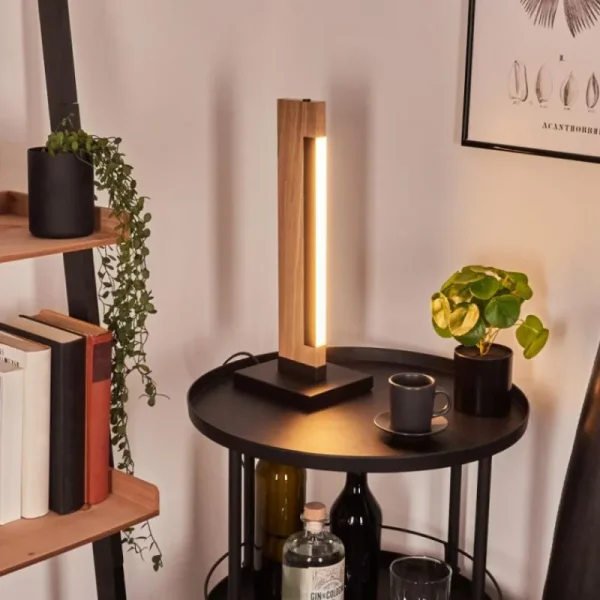 hofstein Lampe de table Inzino LED Écru, Noir, 1 lumière* Lampes Modernes