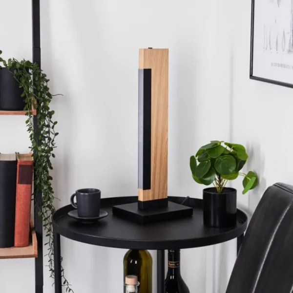hofstein Lampe de table Inzino LED Écru, Noir, 1 lumière* Lampes Modernes