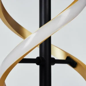 hofstein Lampe de table Khovet LED Noir, 1 lumière* Lampes Modernes