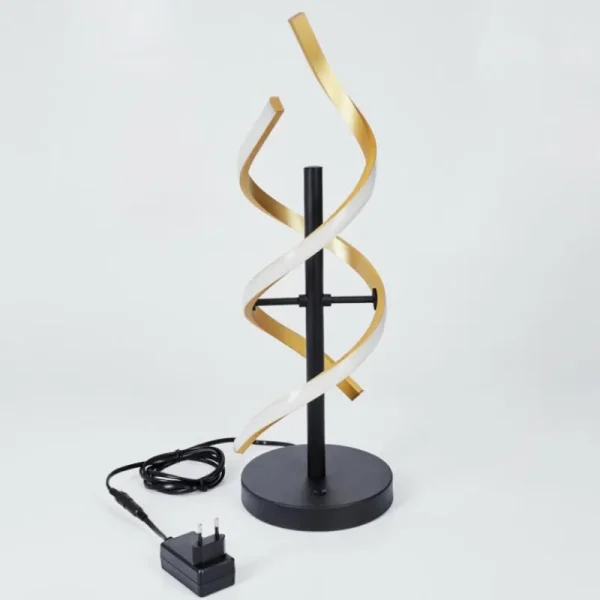 hofstein Lampe de table Khovet LED Noir, 1 lumière* Lampes Modernes