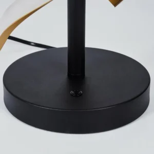 hofstein Lampe de table Khovet LED Noir, 1 lumière* Lampes Modernes