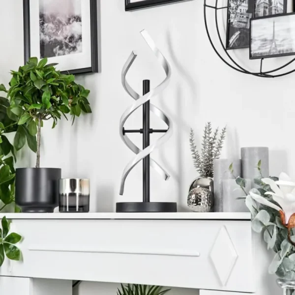 hofstein Lampe de table Khovet LED Noir, 1 lumière* Lampes Modernes