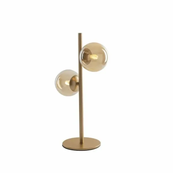 Luce Design Lampe de table NEPTUN Laiton, 2 lumières* Lampes En Verre